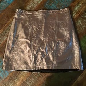 Abercrombie & Fitch Metallic Skirt